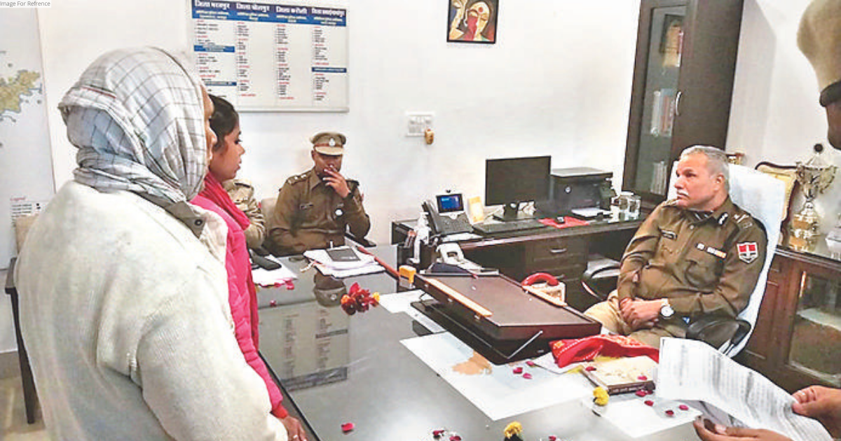 DGP Mishra meets policemen, listens to public grievances